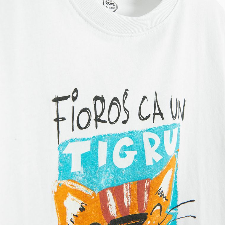 Cool Club, Tricou pentru baieti, alb