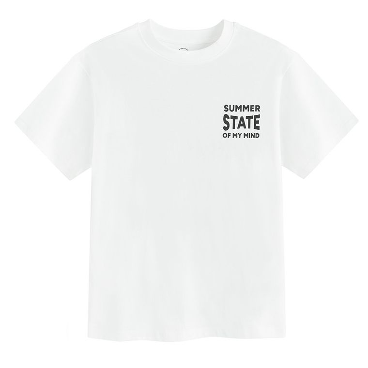 Cool Club, Tricou pentru baieti, alb