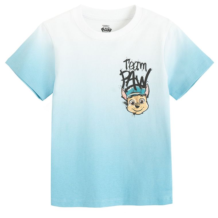 Cool Club, Tricou pentru baieti, alb, set, 2 buc., imprimeu Paw Patrol