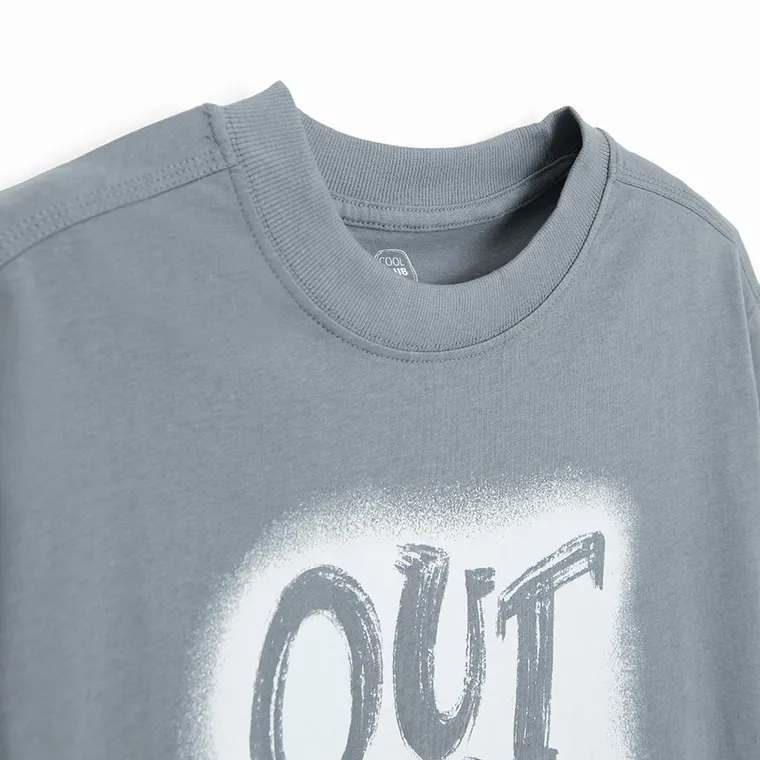 Cool Club, Tricou pentru baieti, gri