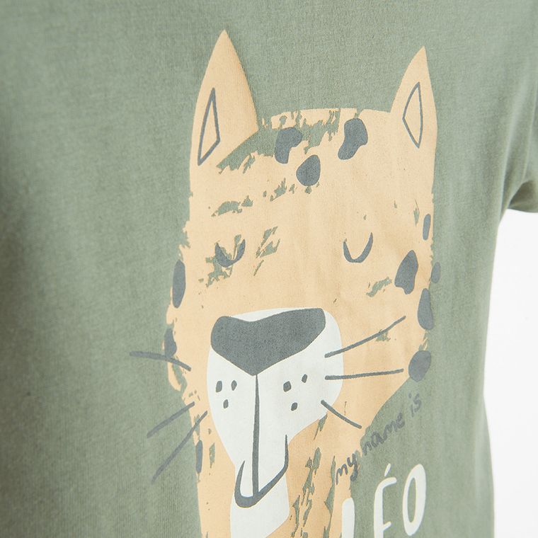 Cool Club, Tricou pentru baieti, kaki