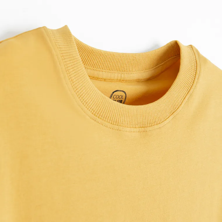 Cool Club, Tricou pentru baieti, mustar