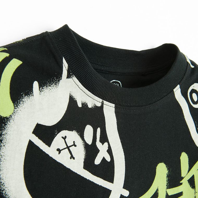 Cool Club, Tricou pentru baieti, negru