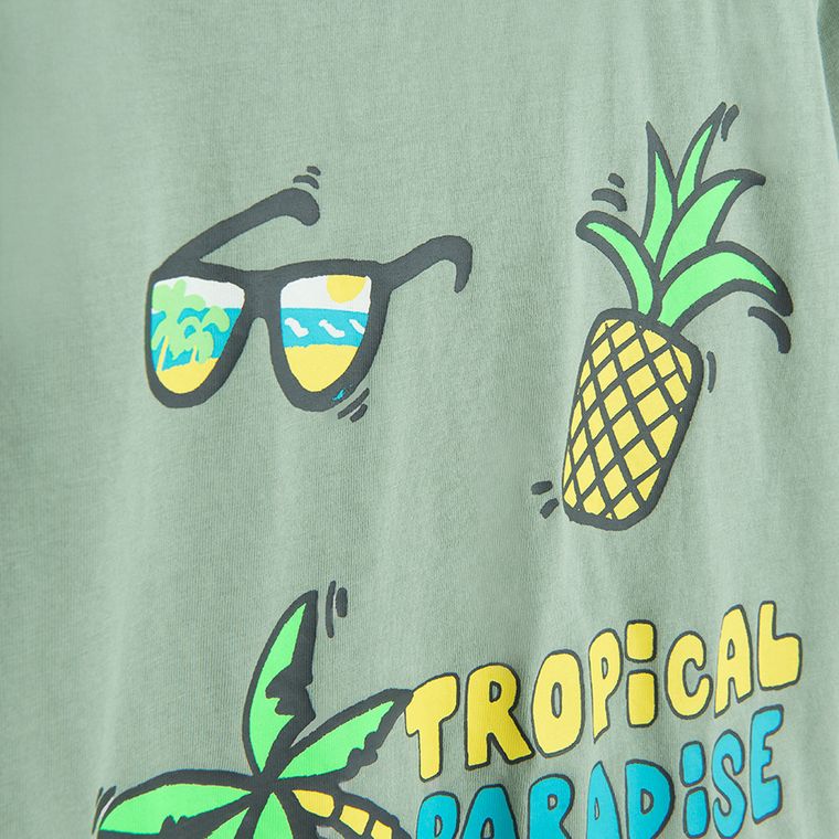 Cool Club, Tricou pentru baieti, verde