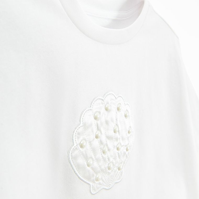 Cool Club, Tricou pentru fete, alb