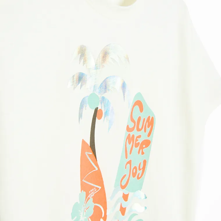 Cool Club, Tricou pentru fete, alb