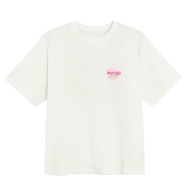 Cool Club, Tricou pentru fete, alb