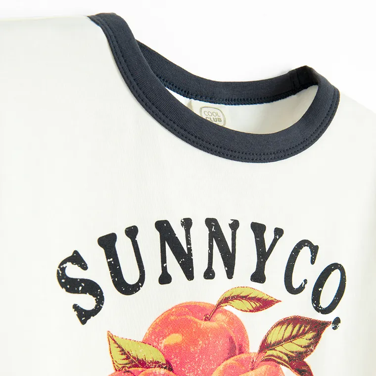 Cool Club, Tricou pentru fete, alb