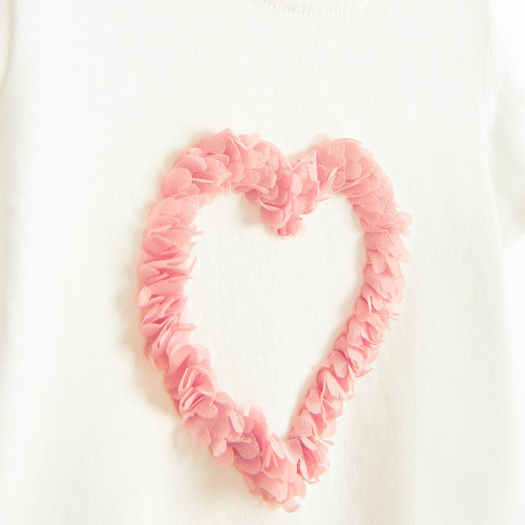Cool Club, Tricou pentru fete, alb