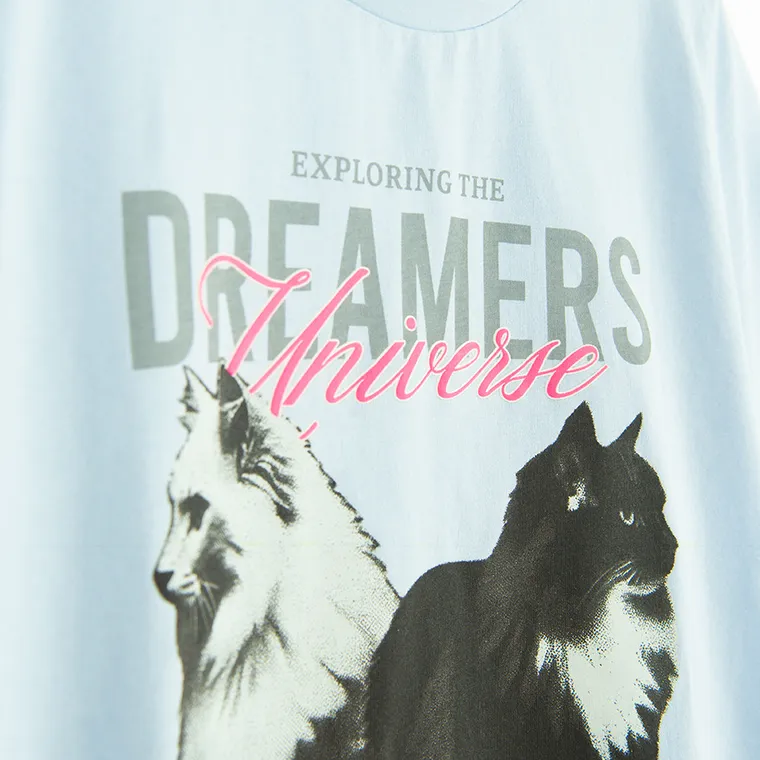 Cool Club, Tricou pentru fete, albastru