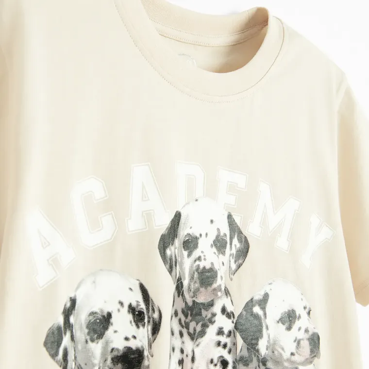 Cool Club, Tricou pentru fete, bej