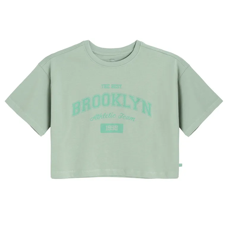 Cool Club, Tricou pentru fete, crop top, mix, set, 5 buc.