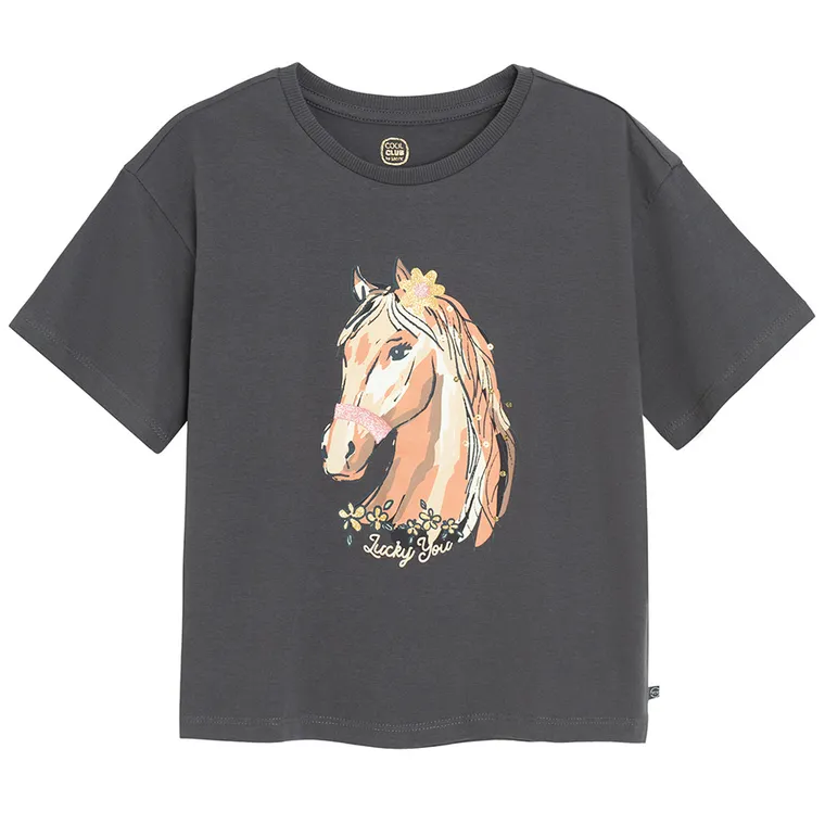 Cool Club, Tricou pentru fete, gri