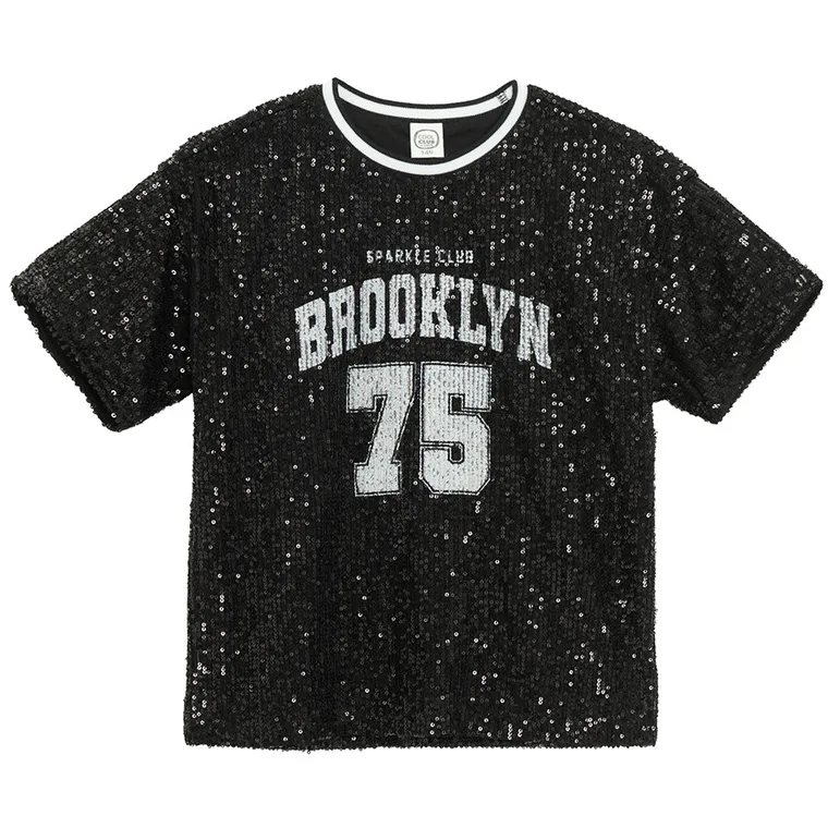 Cool Club, Tricou pentru fete, negru