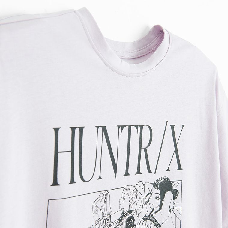Cool Club, Tricou pentru fete, oversize, violet, K-Pop Demon Hunters