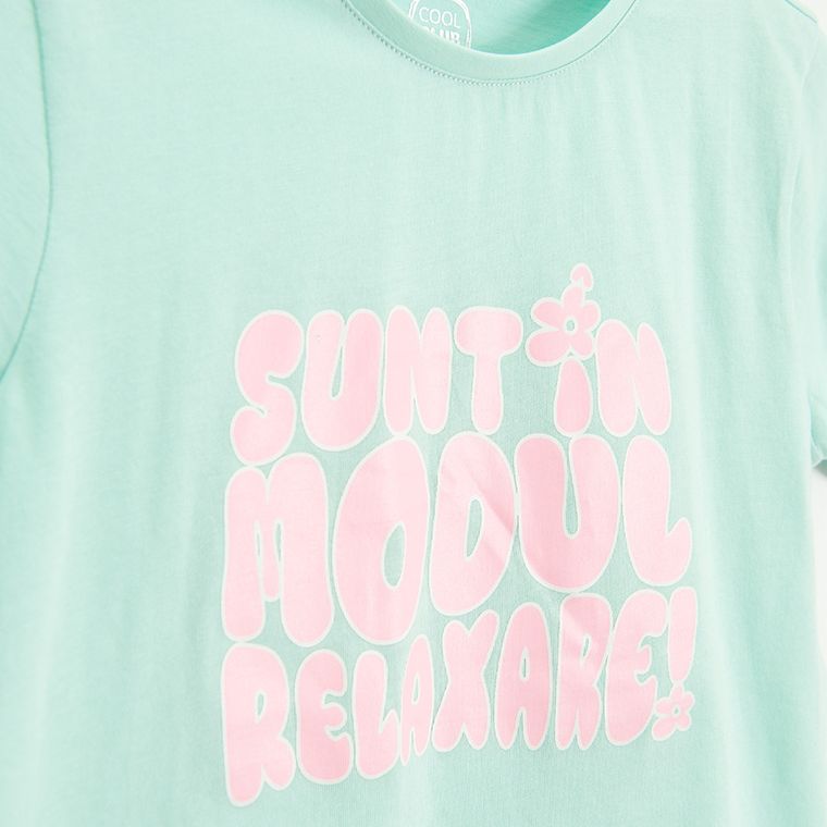 Cool Club, Tricou pentru fete, turcoaz