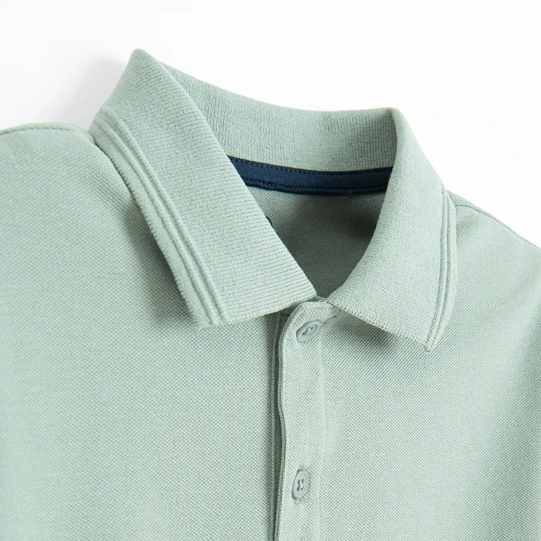 Cool Club, Tricou polo cu maneca scurta pentru baieti, verde