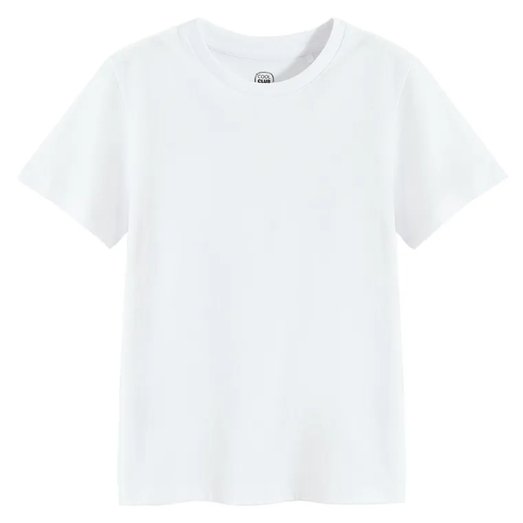 Cool Club, Tricouri albe pentru copii, set 2 buc.