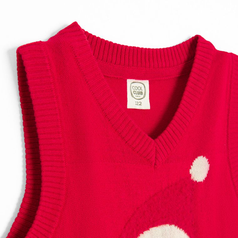 Cool Club, Vesta pentru baieti, rosu