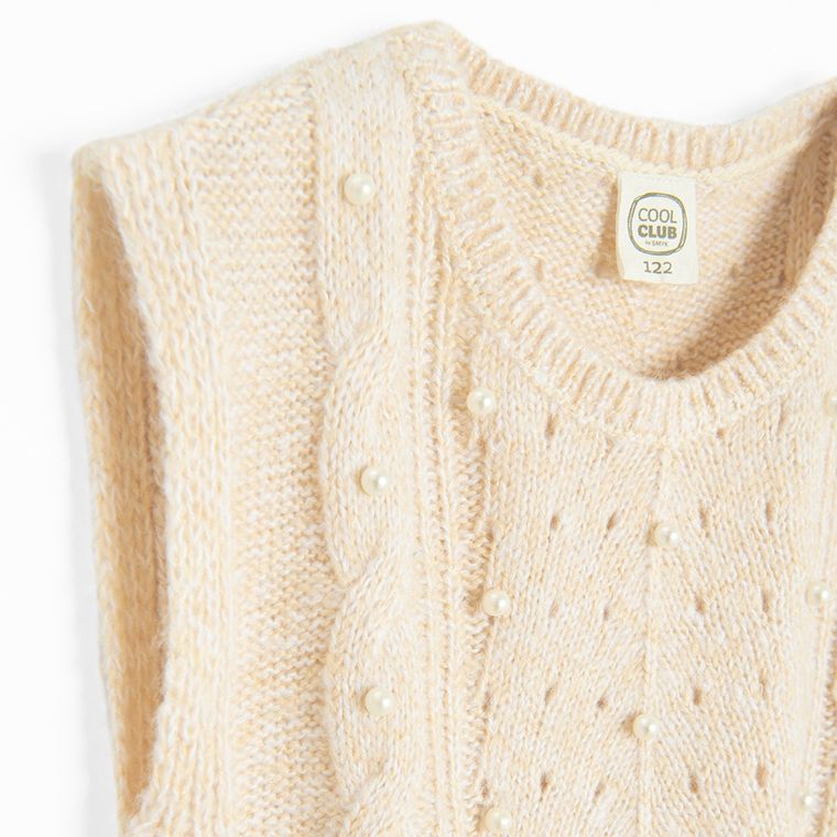 Cool Club, Vesta pentru fete, bej