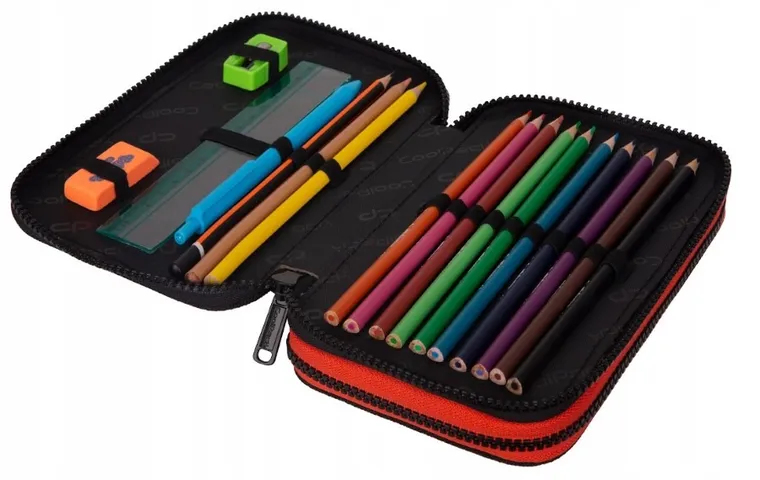 CoolPack, Jumper 2, penar dublu cu rechizite scolare, Grey Ball