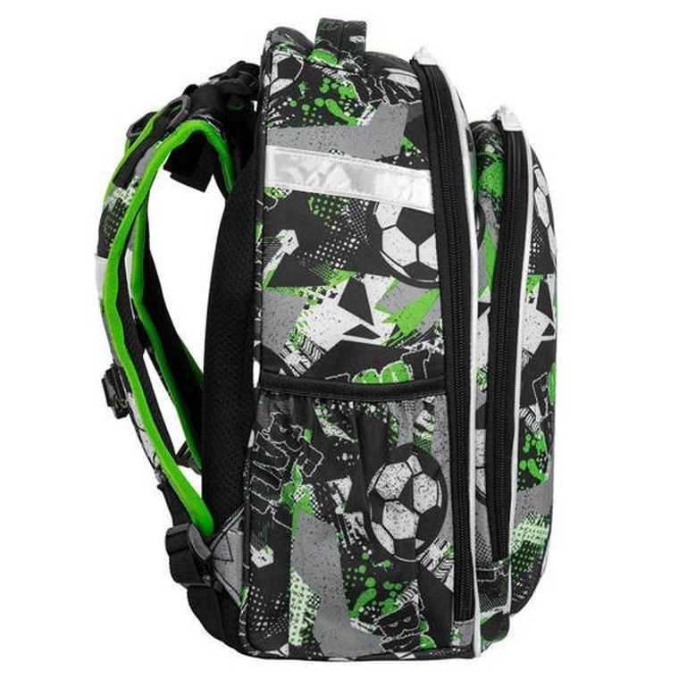 CoolPack, Turtle, rucsac pentru scoala, cu 2 compartimente, Football