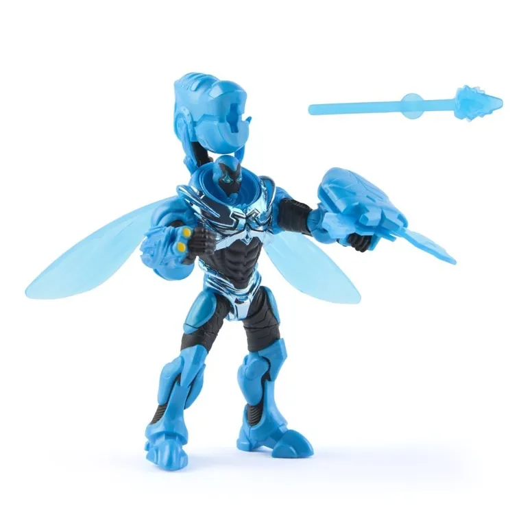 DC Comics, Metal Force, Blue Beetle, figurina cu accesorii