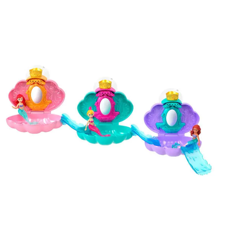Disney Princess, Sirena, set de joaca cu papusa si accesorii, 1 buc.