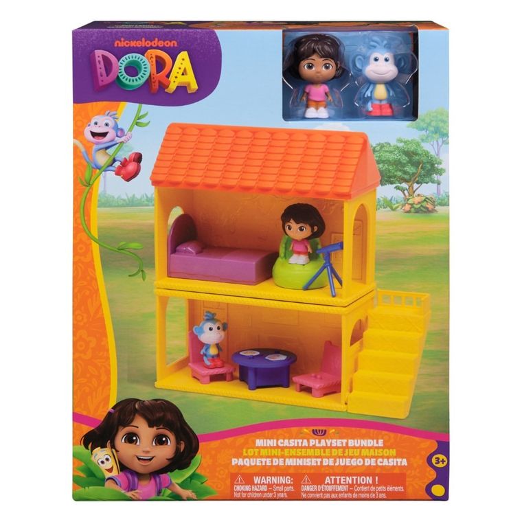 Dora, Mini casa modulara, set de figurine