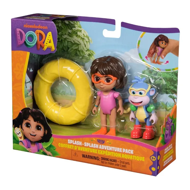 Dora, Splash Adventure Pack, set de figurine