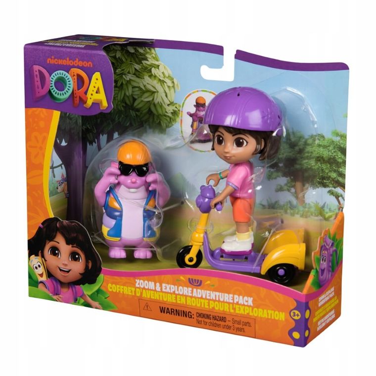 Dora, Zoom & Explore Adventure Pack, set de figurine