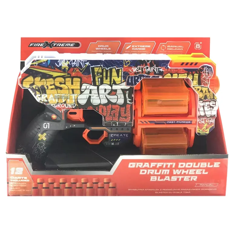 Fire Xtreme, Graffiti, lansator de proiectile cu incarcator dublu tip tambur
