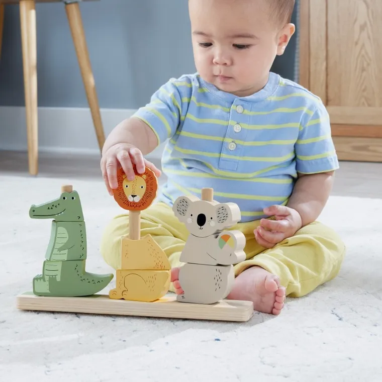 Fisher-Price, Animale, jucarie din lemn