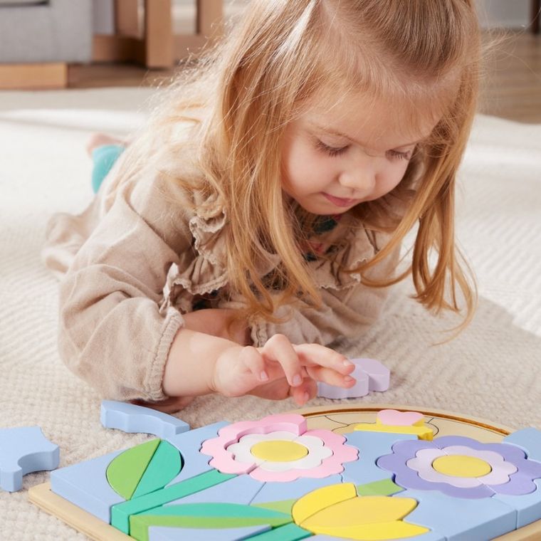 Fisher-Price, Flori, puzzle din lemn