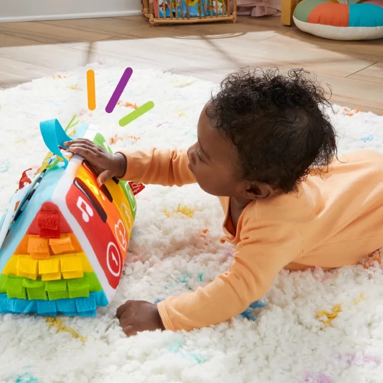 Fisher-Price, Kick & Play Soft Piano, jucarie educativa