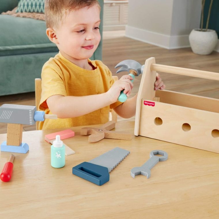 Fisher-Price, Micul mester, set de jucarii din lemn