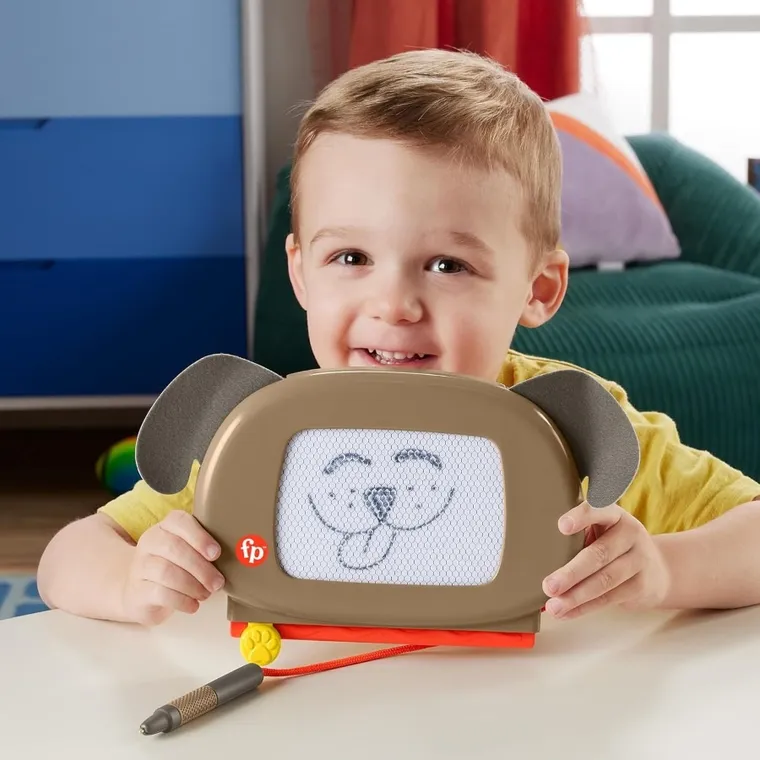 Fisher-Price, Pets, Doodle Pro, tableta de desen, Caine, jucarie pentru prescolar