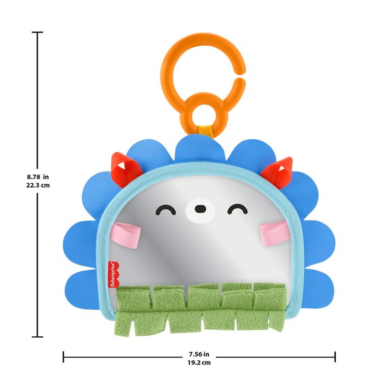 Fisher-price, Prop'N'Go Portable Mirror, pandantiv, jucarie pentru bebelusi