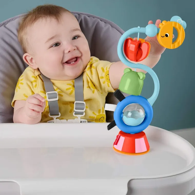 Fisher-Price, Sunete vesele, jucarie senzoriala cu ventuza