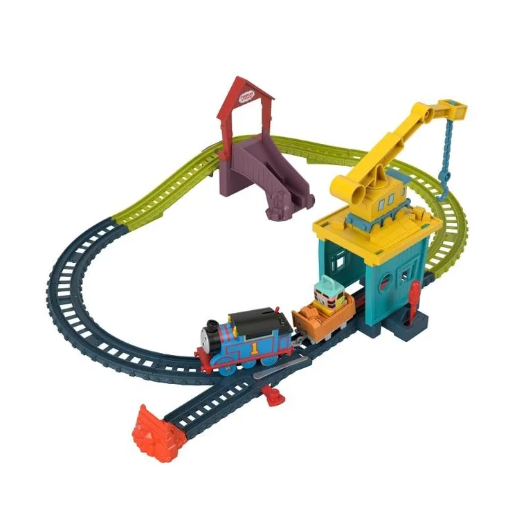 Fisher-Price, Thomas & Friends, Fix'em Up Friends, set de joaca cu locomotiva