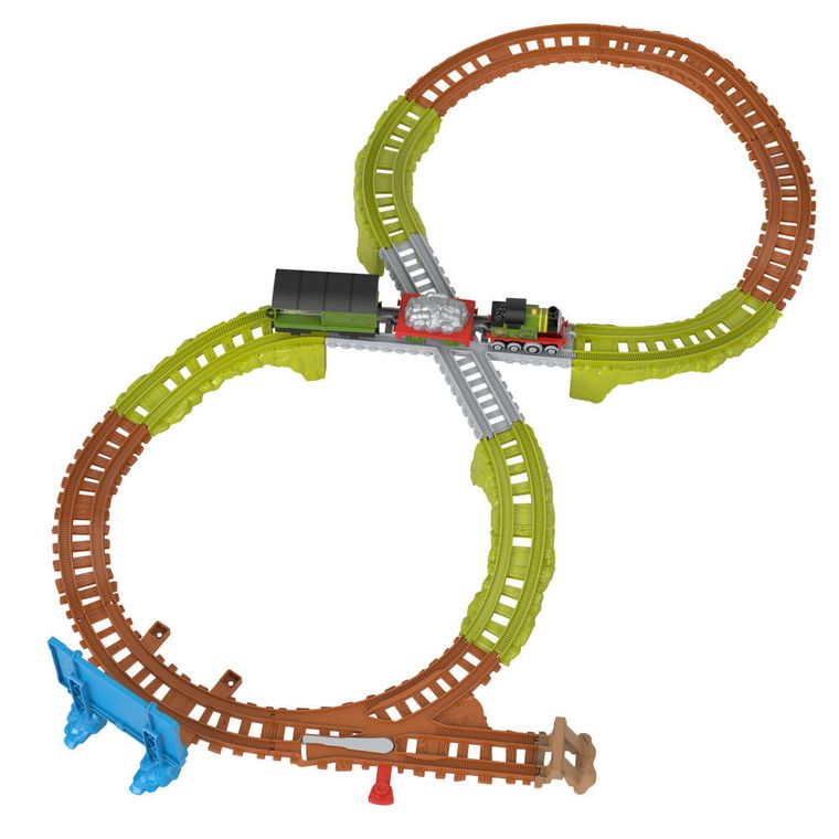 Fisher-Price, Thomas & Friends, Whiff's Recycling Run, set de joaca cu locomotiva