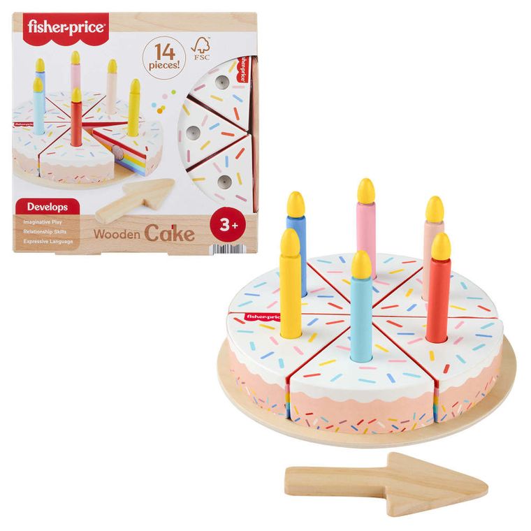Fisher-Price, Tort, jucarie din lemn