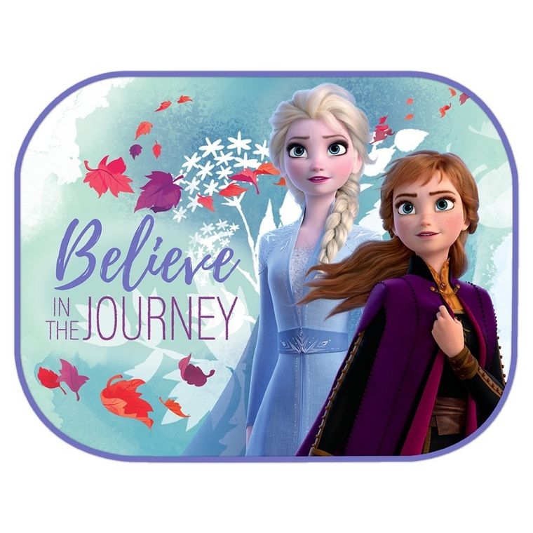 Frozen 2, paravan de soare pentru parbriz, 44-35 cm, 2 buc.