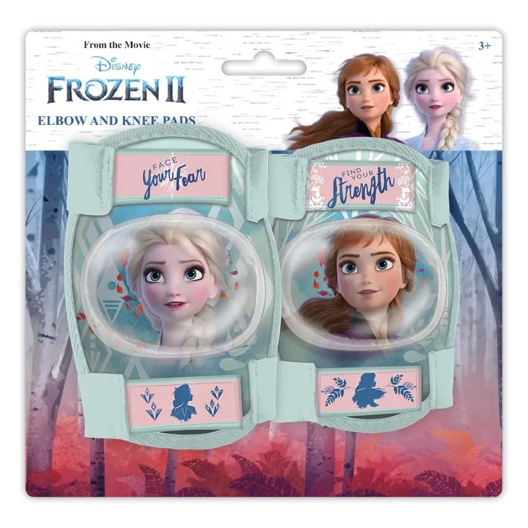 Frozen 2, set de protectie pentru coate si genunchi