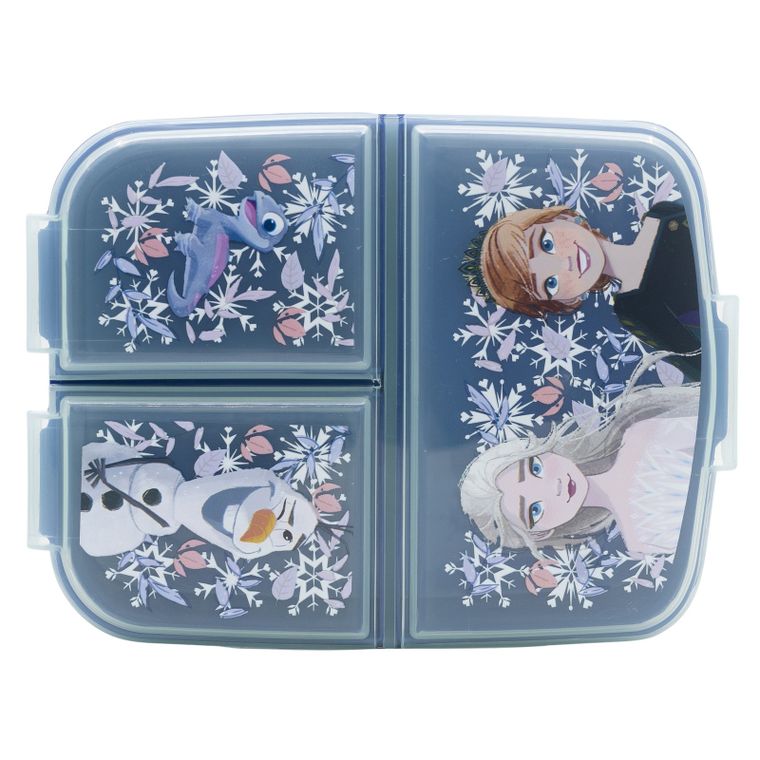 Frozen, Snowy Tale, cutie pentru pranz cu compartimente