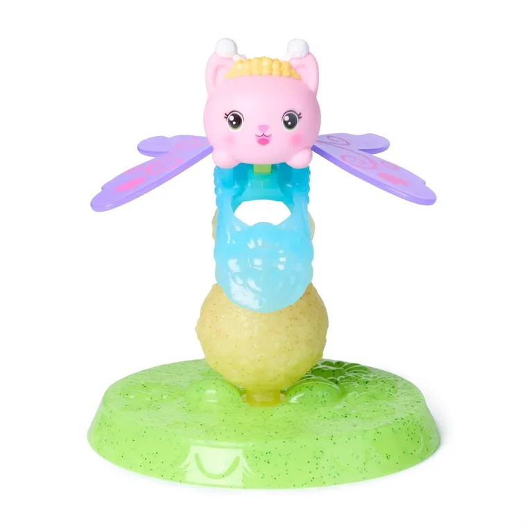 Gabby's Dollhouse, Fairylandia, inel magic cu figurina mobila, Kitty Fairy