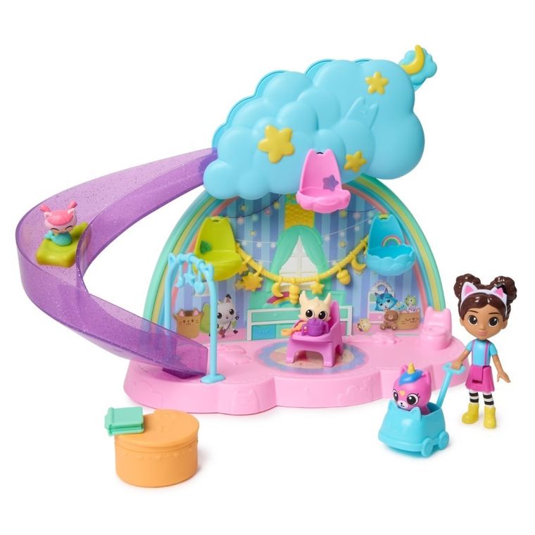 Gabby's Dollhouse, Kitty Care Ear Purrfect Playroom, set de figurine
