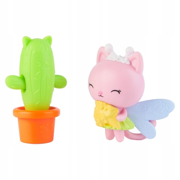 Gabby's Dollhouse, Kitty Fairy & Cactus, set de figurine