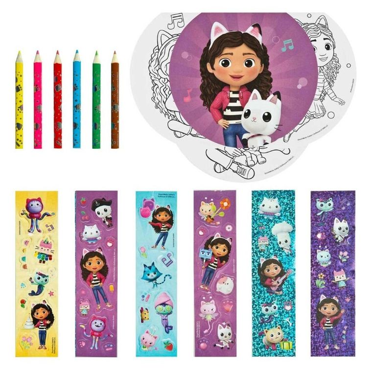 Gabby's Dollhouse, set creativ, 14 piese