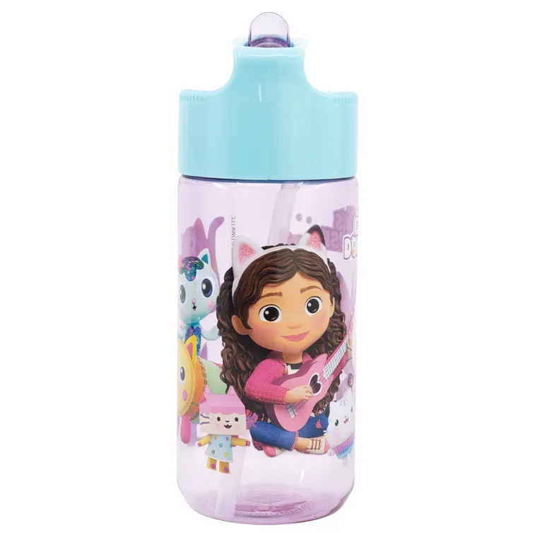 Gabby's Dollhouse, sticla de apa din plastic, ecozen, 430 ml